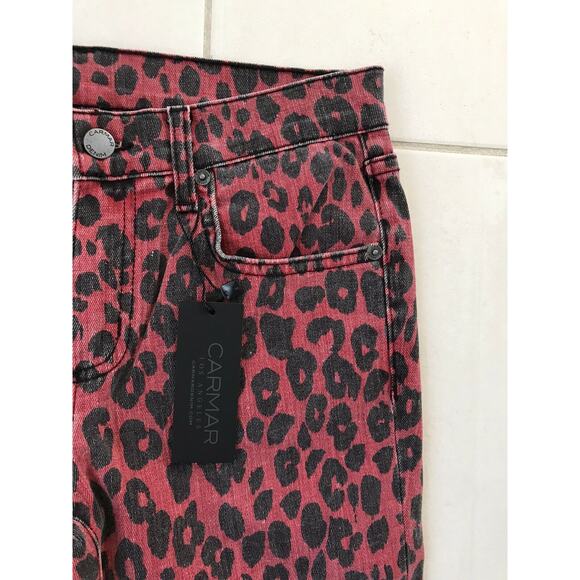 Carmar Multicolor Animal Print Ryan Skinny Stretch Jeans - Picture 5 of 10